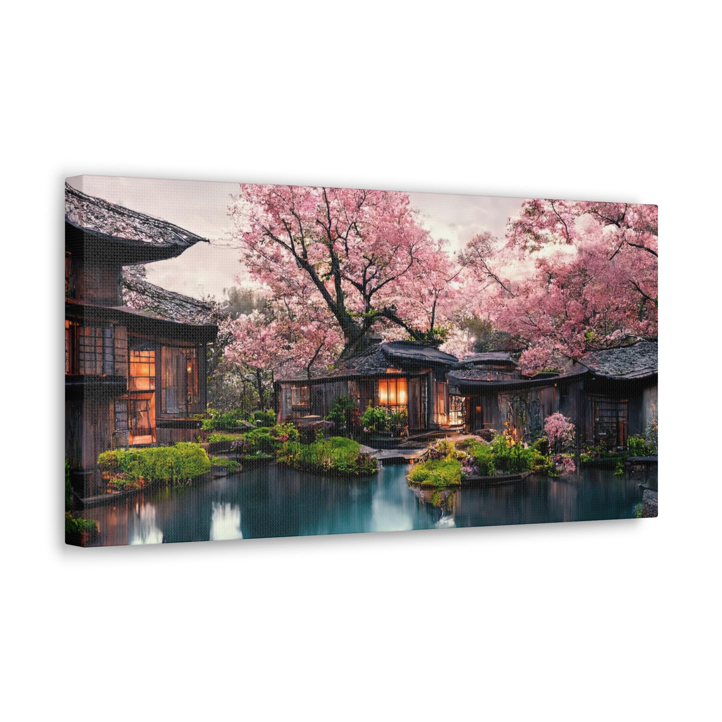 Cherry blossom canvas