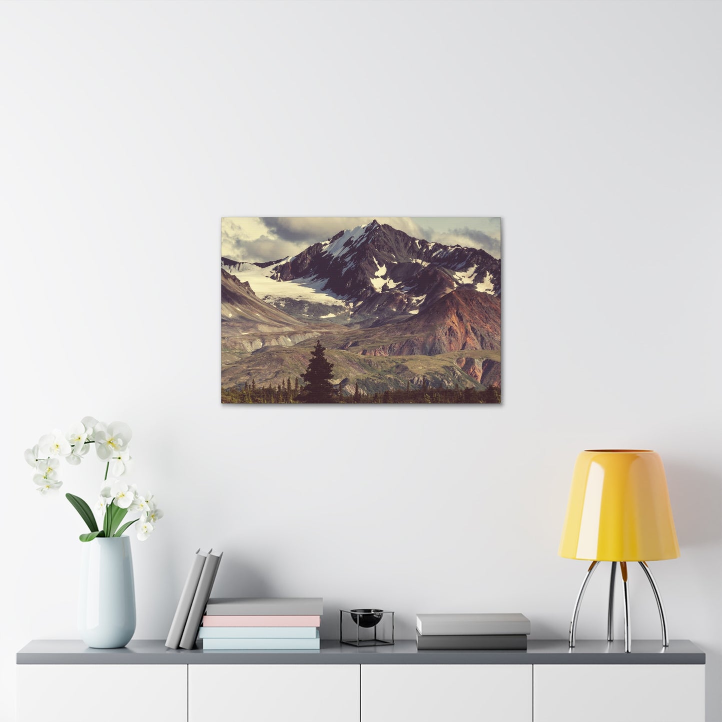 Mountain canvas wall art decor