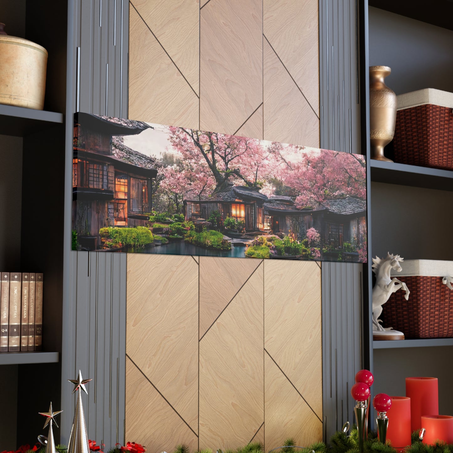 Cherry blossom canvas