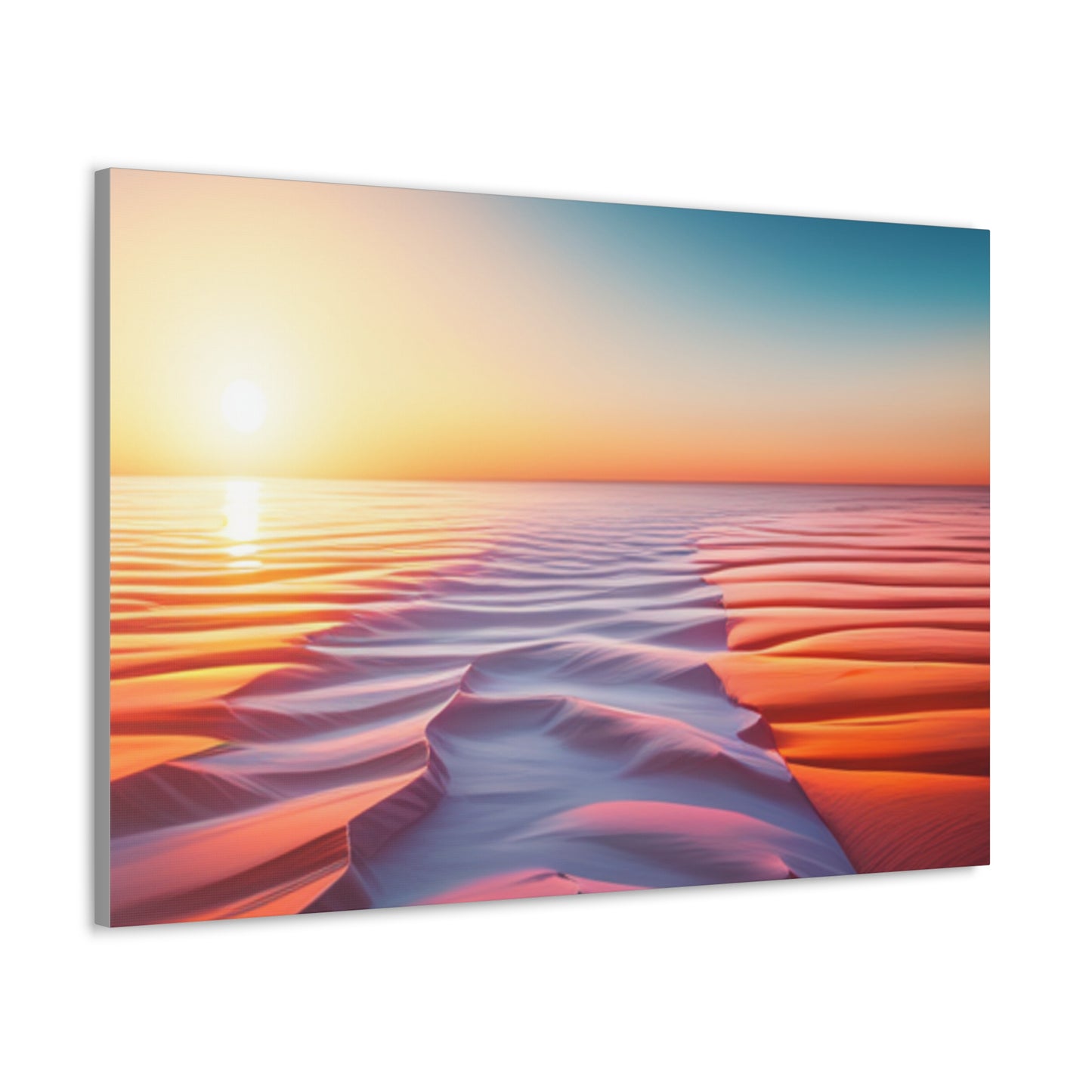 desert sunrise boho chic wall art piece