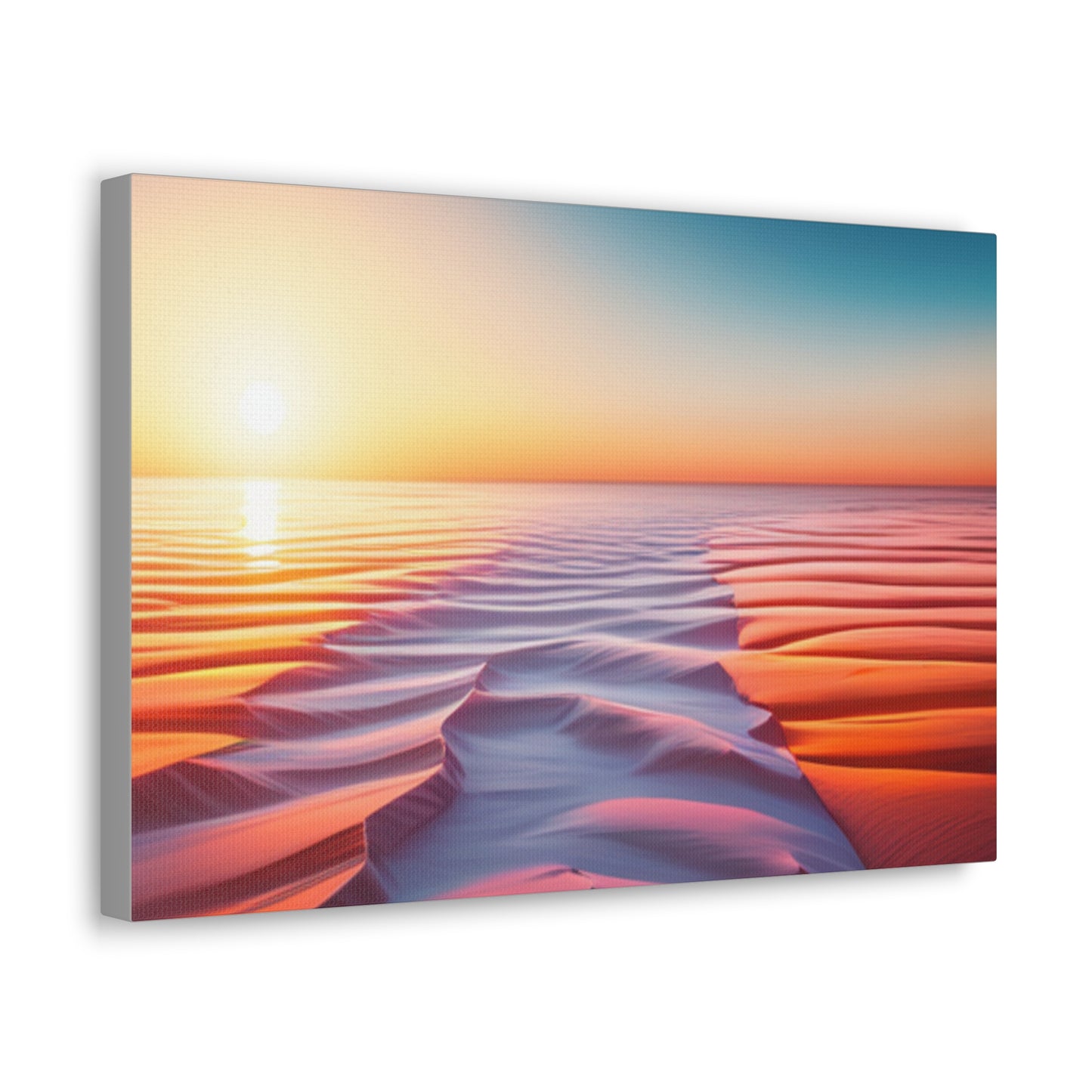 desert sunrise boho chic wall art piece