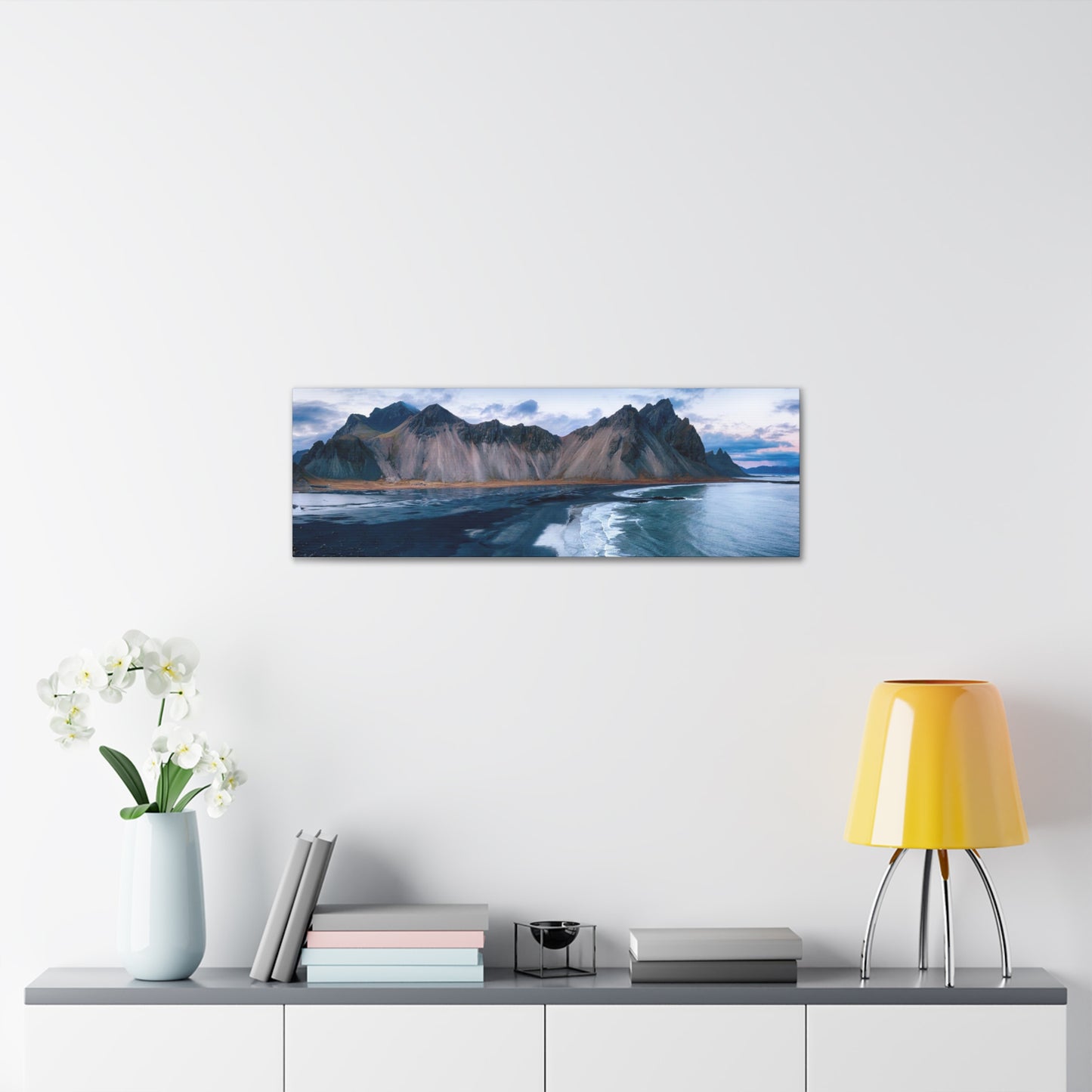 Coastal Mountain Canvas Art Wall Decor