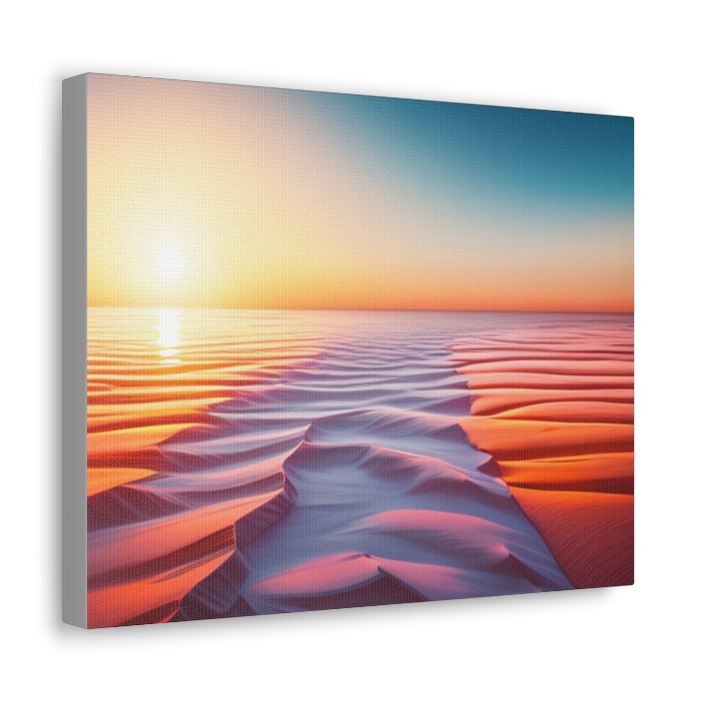 desert sunrise boho chic wall art piece