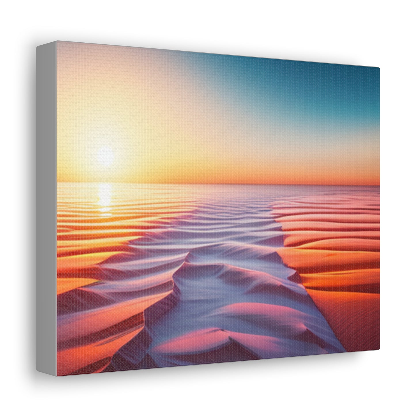 desert sunrise boho chic wall art piece