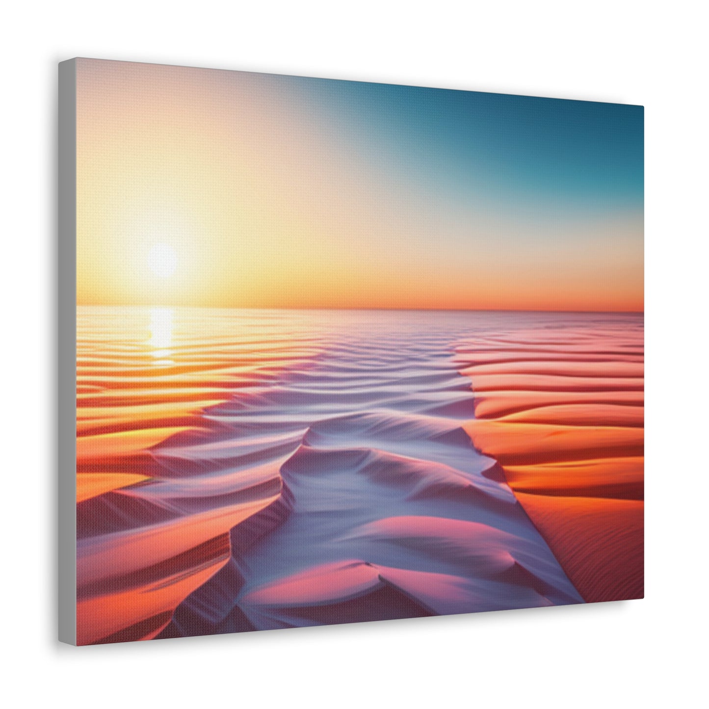 desert sunrise boho chic wall art piece