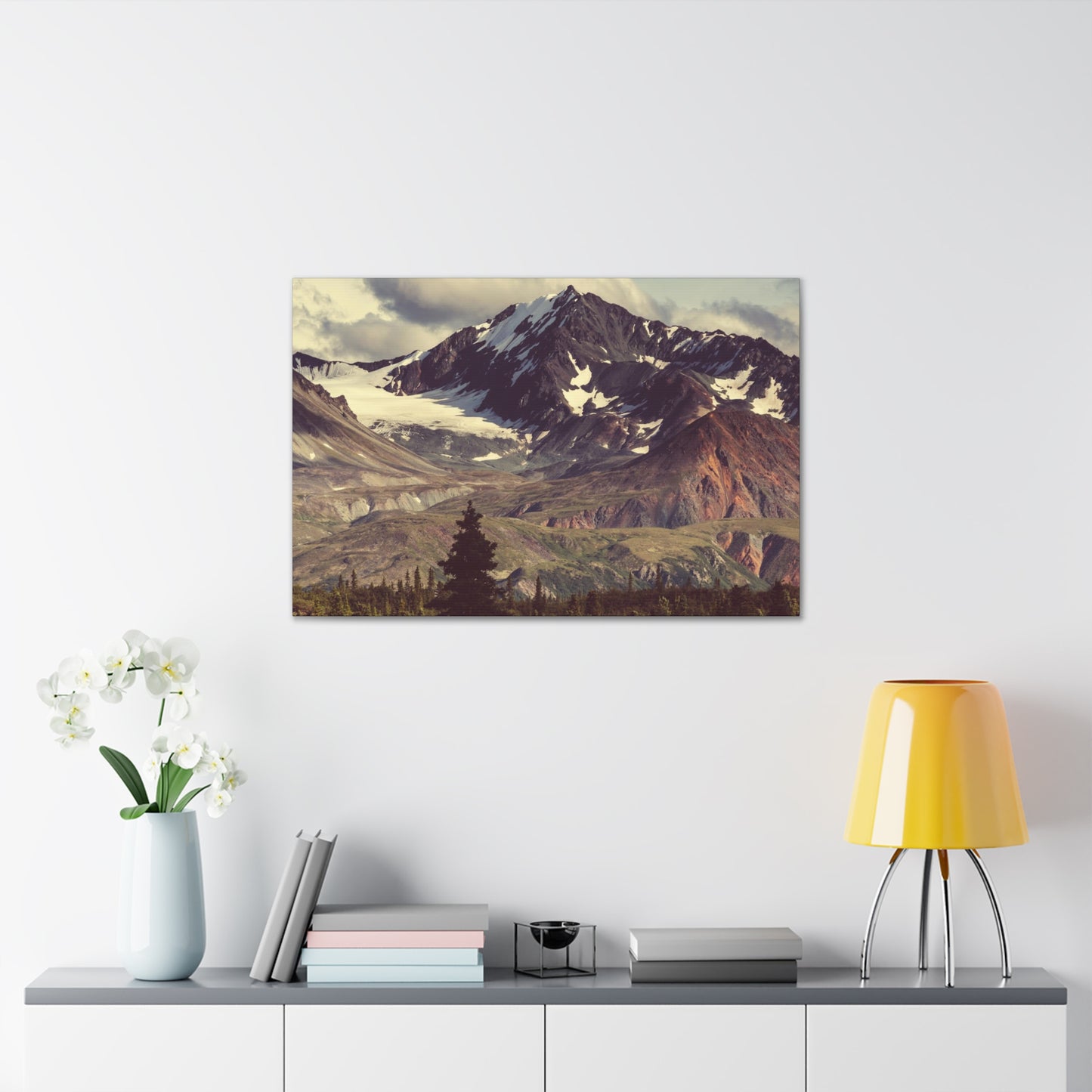 Mountain canvas wall art decor