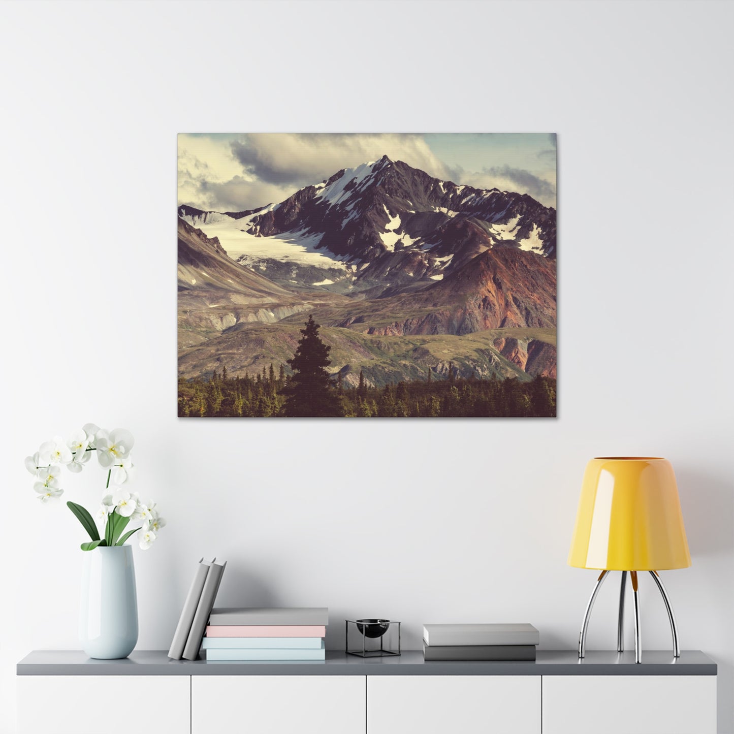 Mountain canvas wall art decor