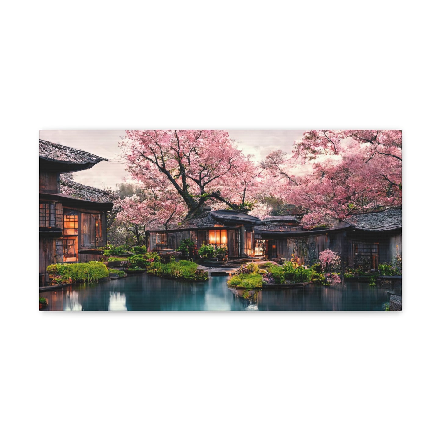 Cherry blossom canvas