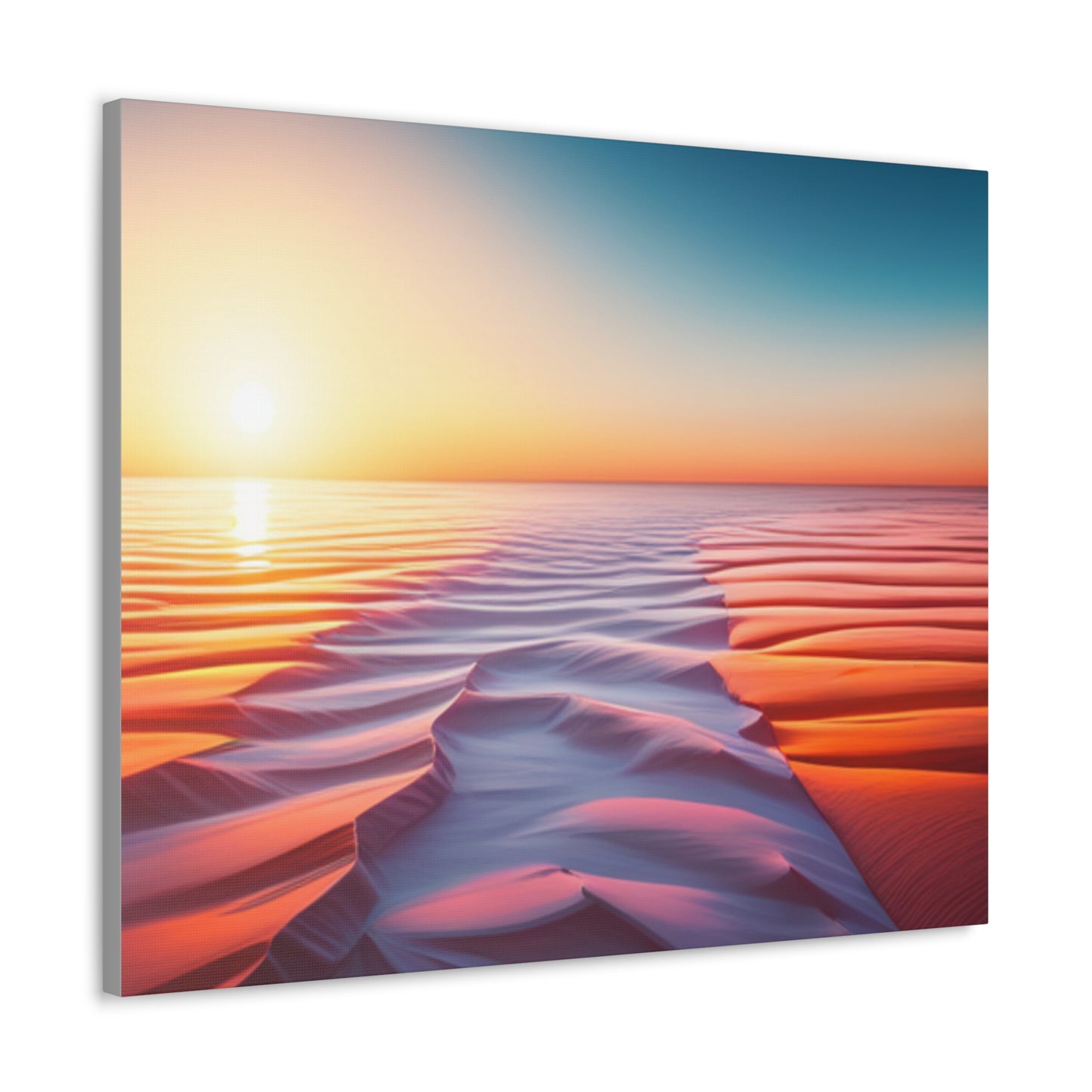 desert sunrise boho chic wall art piece