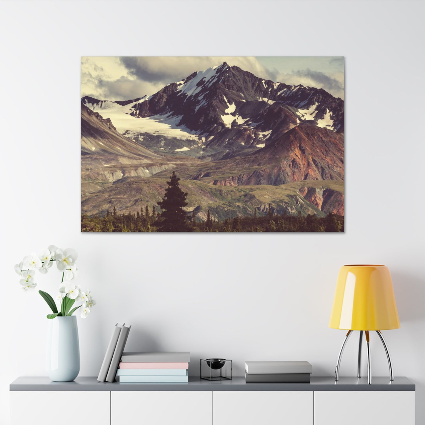 Mountain canvas wall art decor