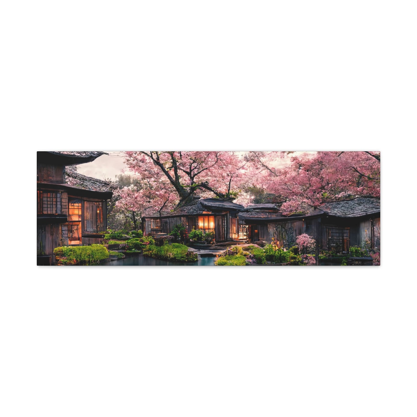 Cherry blossom canvas